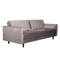 Ath-riochdachadh Sofa Cascadia Luca Velvet clasaigeach